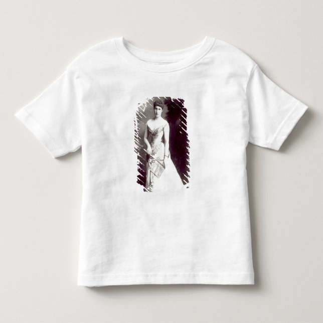 Camiseta De Bebé Lirio Langtry (1853-1929) que se realiza en el (Anverso)