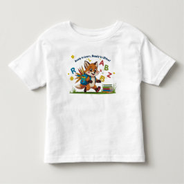 Camiseta De Bebé "¡Listo para Aprender, Listo para Brillar!" – Dise