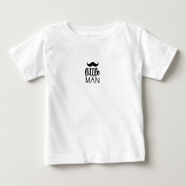 Camiseta De Bebé Litlte Man (Anverso)