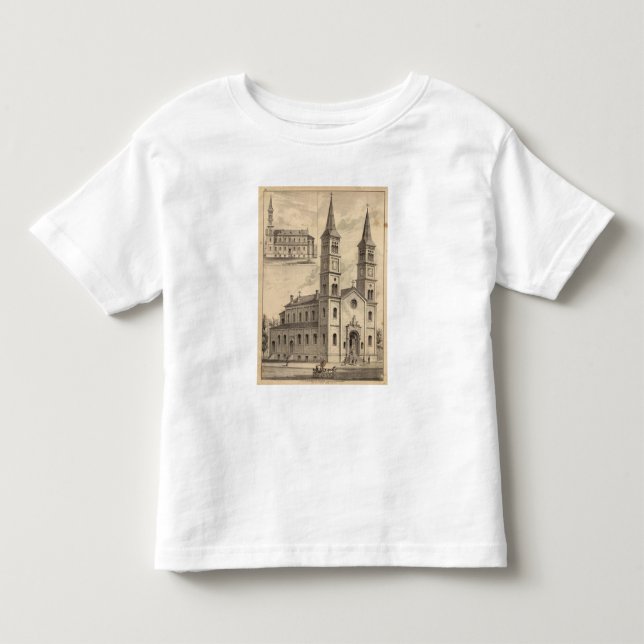 Camiseta De Bebé Litografía de San Pablo, Minnesota (Anverso)