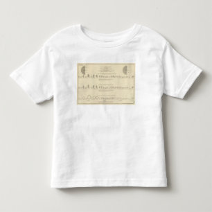 Camiseta De Bebé Litografía insana, estadística 1870 de los