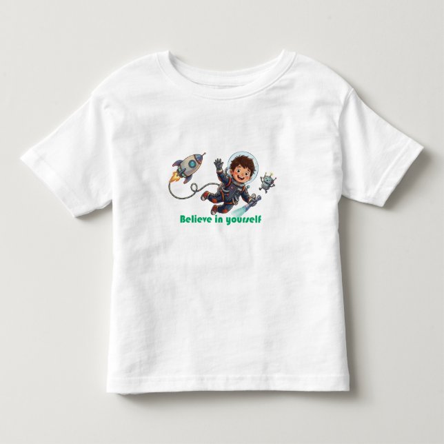 Camiseta De Bebé Little astronaut T-Shirt (Anverso)