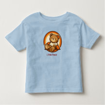 Little Bear Cute Retro Kawaii Toddler T-Shirt