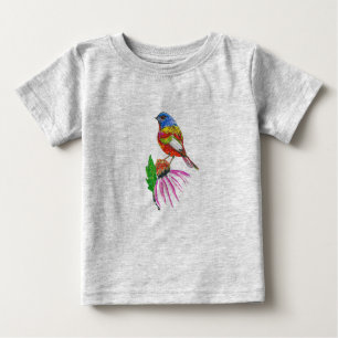 Camiseta De Bebé "Little Bird Of Many Colors"Infant/Kids T- Shirts