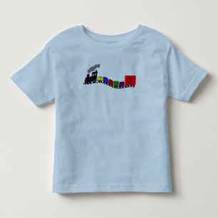 Camiseta De Bebé Little Black Train -cumpleaños -t-Shirt