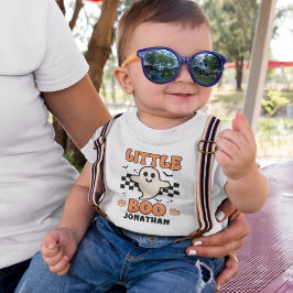 Camiseta De Bebé Little Boo, Cute Halloween