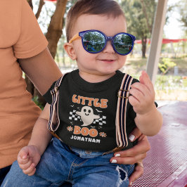 Camiseta De Bebé Little Boo, Cute Halloween