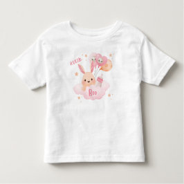 Camiseta De Bebé Little Boo Pink Halloween Baby Shower