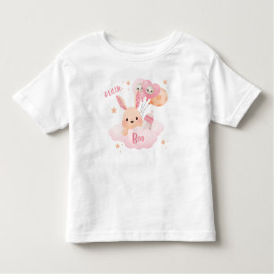Camiseta De Bebé Little Boo Pink Halloween Baby Shower