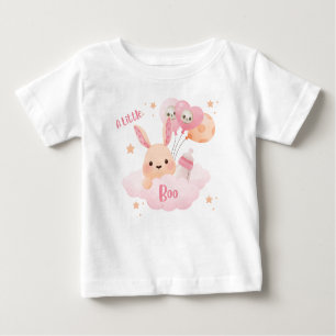 Camiseta De Bebé Little Boo Pink Halloween Baby Shower