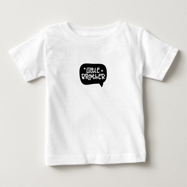 Camiseta De Bebé Little Brother (Anverso)