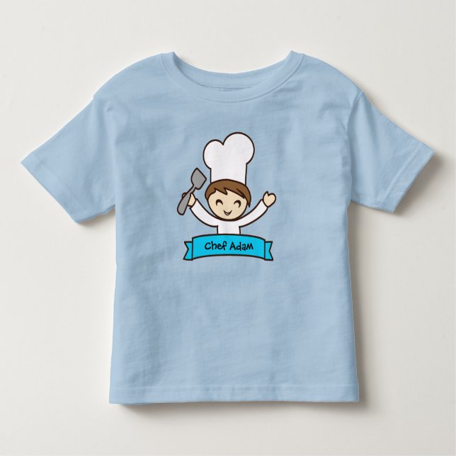 Camiseta De Bebé "Little Chef" Kids' Graphic Tee (Anverso)