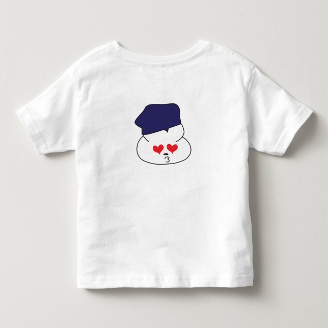 Camiseta De Bebé Little Chubby J (Reverso)