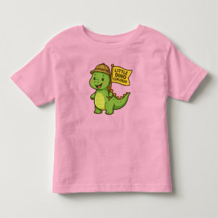 Camiseta De Bebé Little Dino Explorer