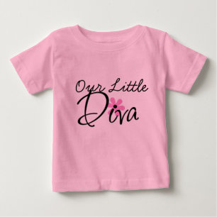 Camiseta De Bebé Little Diva BABY TShirt