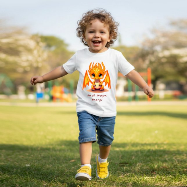 Camiseta De Bebé Little dragon (Subido por el creador)