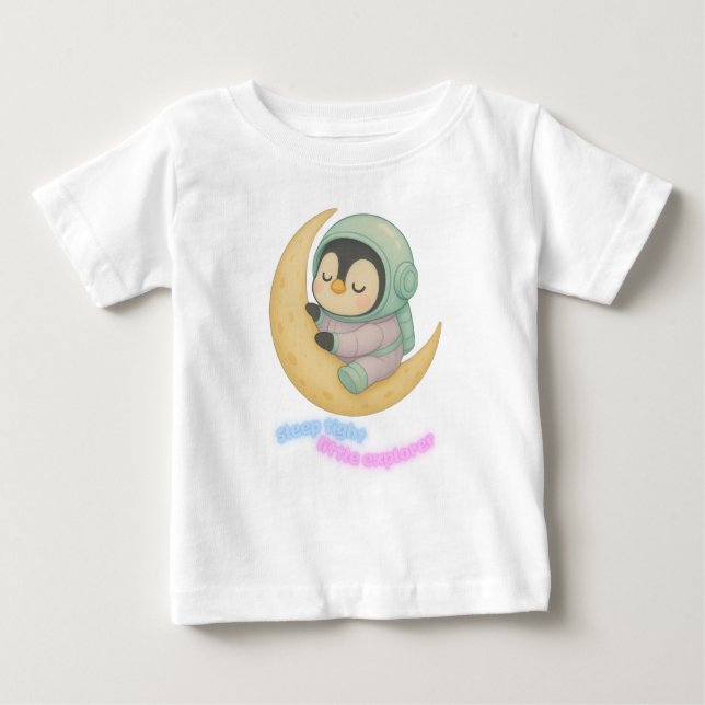 Camiseta De Bebé Little Explorer Baby T-Shirt (Anverso)