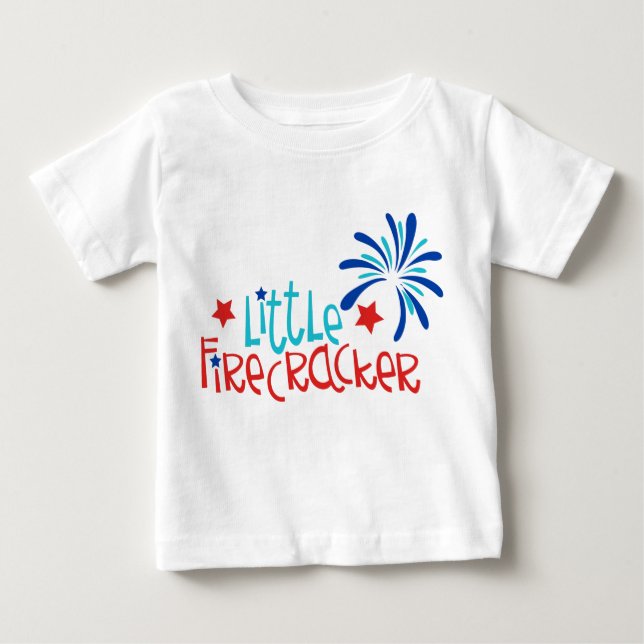 Camiseta De Bebé Little Firecracker (Anverso)