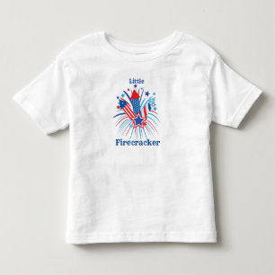 Camiseta De Bebé Little Firecracker 4 de julio
