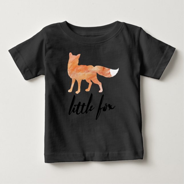 Camiseta De Bebé Little Fox Kids Baseball Shirt (Anverso)