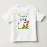 Camiseta De Bebé Little Golf Cart Balloons Pro Par-tee Birthday T-S<br><div class="desc">Cute Watercolor Pequeño Carrito De Golf Globos Pro Par-tee Birthday T-Shirt</div>