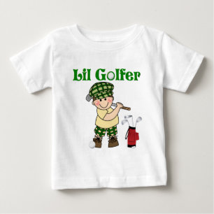 Camiseta De Bebé Little Golfer