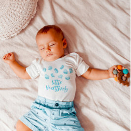 Camiseta De Bebé Little Heartthrob Boy Birday Party