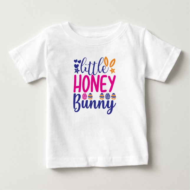 Camiseta De Bebé Little Honey Bunny Easter T-Shirt (Anverso)