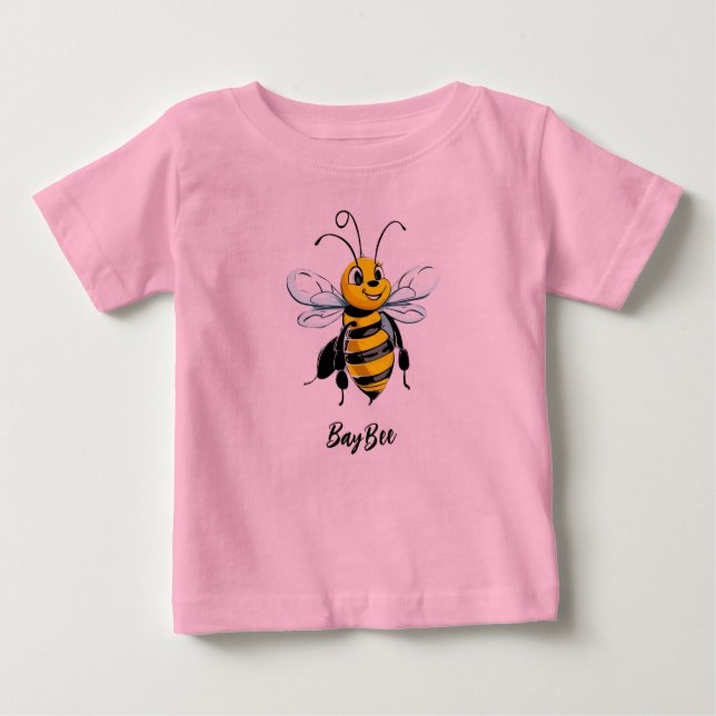Camiseta De Bebé Little Honeybee T-Shirt (Anverso)