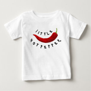 Camiseta De Bebé Little Hot Pepper