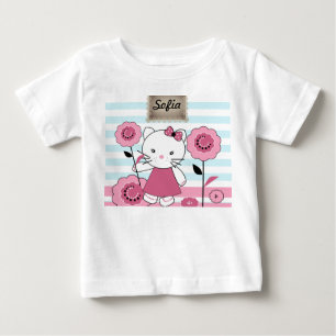 Camiseta De Bebé Little Kitty