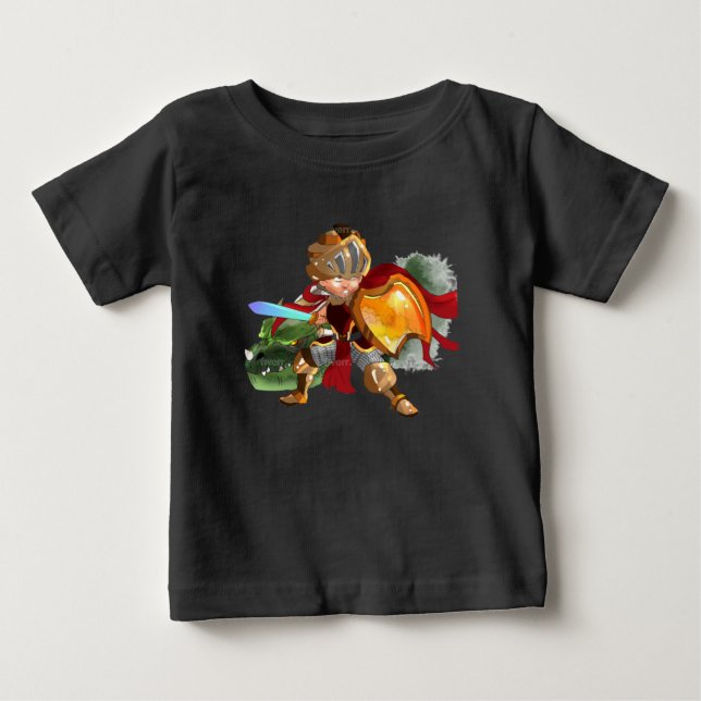 Camiseta De Bebé Little Knight (Anverso)