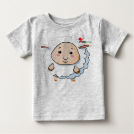 Camiseta de bebé Little Lamb 