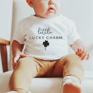 Camiseta De Bebé Little Lucky Charm Clover