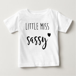 Camiseta De Bebé Little Miss Sassy T-Shirt