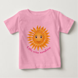 Camiseta De Bebé Little miss sunshine