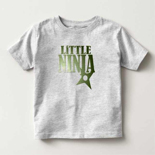 Camiseta De Bebé Little Ninja for Kids - Personalizable (Anverso)