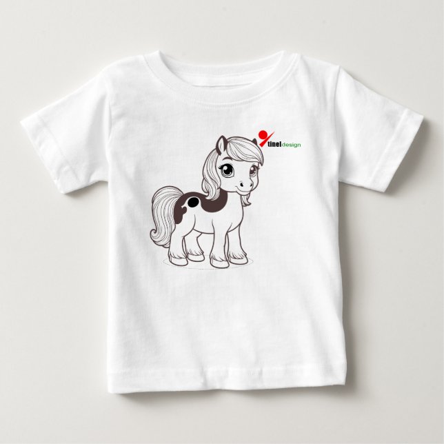  Camiseta de bebé Little Pony  (Anverso)