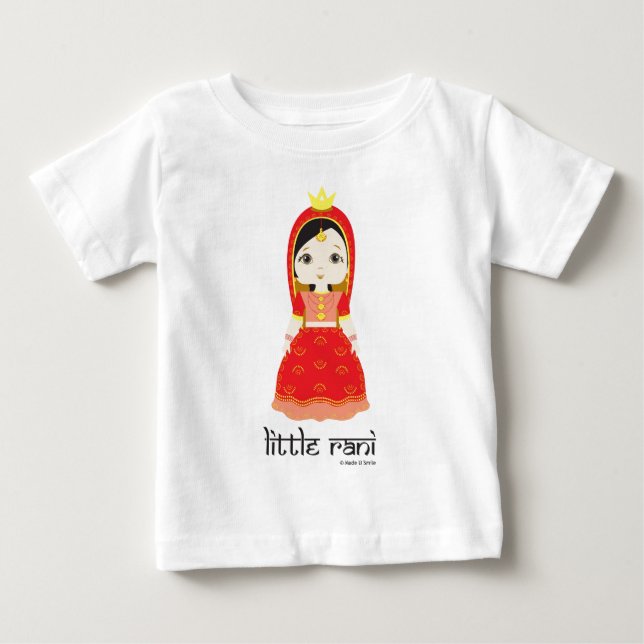 Camiseta De Bebé Little Rani (Anverso)
