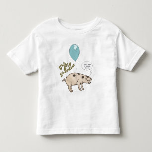 Camiseta De Bebé Little rose pig