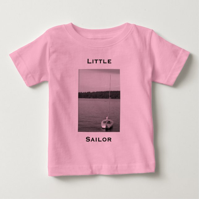 Camiseta De Bebé Little Sailor Organic (Anverso)