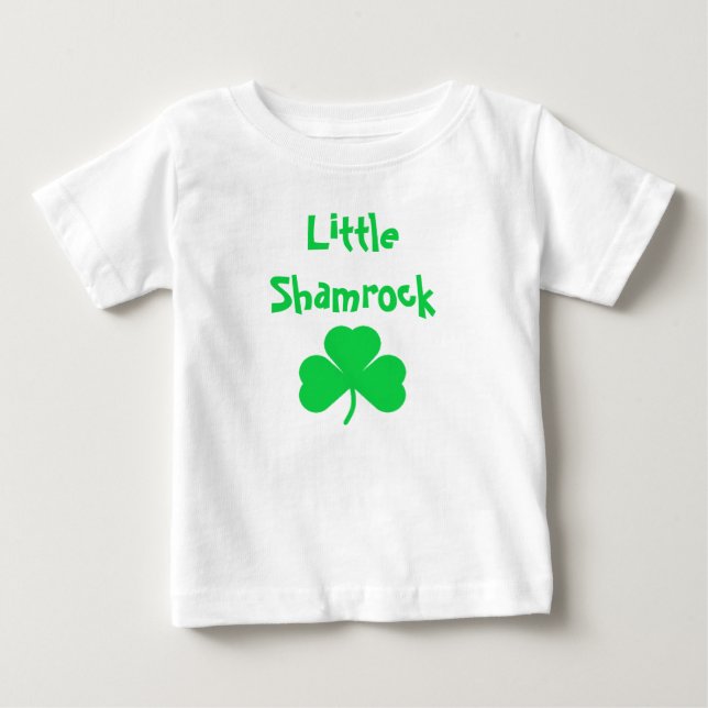 Camiseta De Bebé Little Shamrock (Anverso)