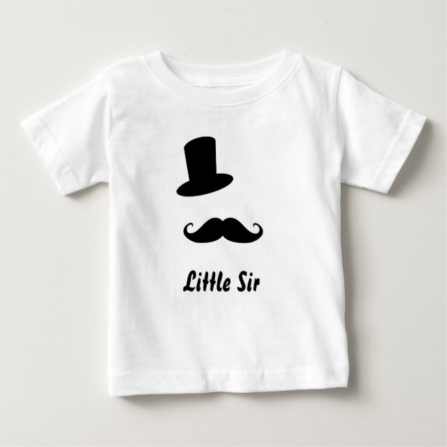Camiseta De Bebé Little Sir (Anverso)