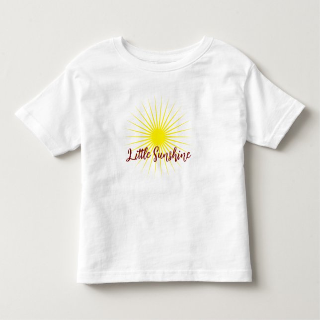Camiseta De Bebé Little Sunshine T-shirt (Anverso)