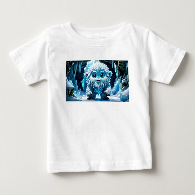 Camiseta De Bebé Little Yeti (Anverso)