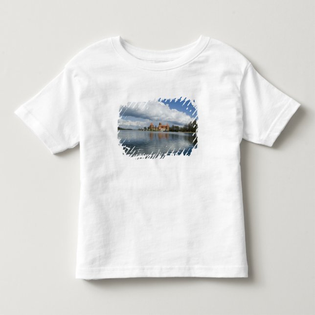 Camiseta De Bebé Lituania, Trakai. Castillo de la Isla (Anverso)
