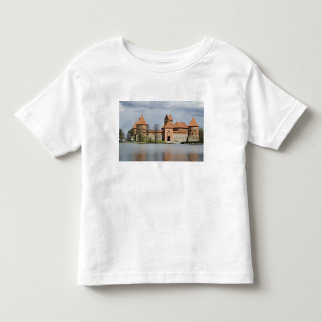 Camiseta De Bebé Lituania, Trakai. Castillo de la Isla 2 (Anverso)