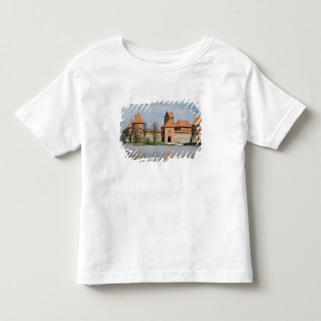 Camiseta De Bebé Lituania, Trakai. Castillo de la Isla 2 (Anverso)