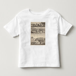 Camiseta De Bebé Livermore, residencias de Bardellini, granjas,