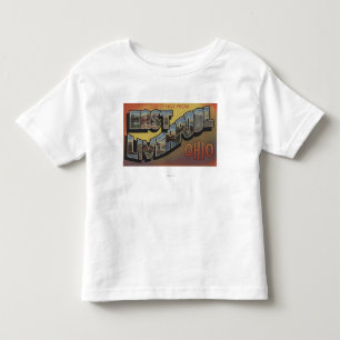 Camiseta De Bebé Liverpool del este, Ohio - escenas grandes de la